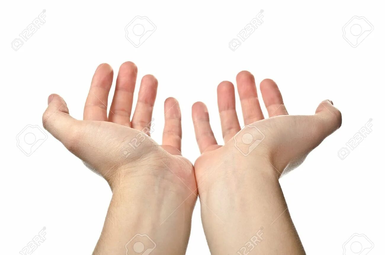 Open your hands