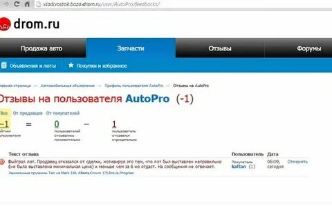 Дром аукцион