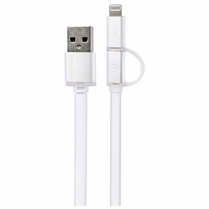 Дата кабель lightning бел. Кабель usb - multi connector remax rc-066th 3in1 micro usblightningtype-c 100см (white). кабель мульти usb.