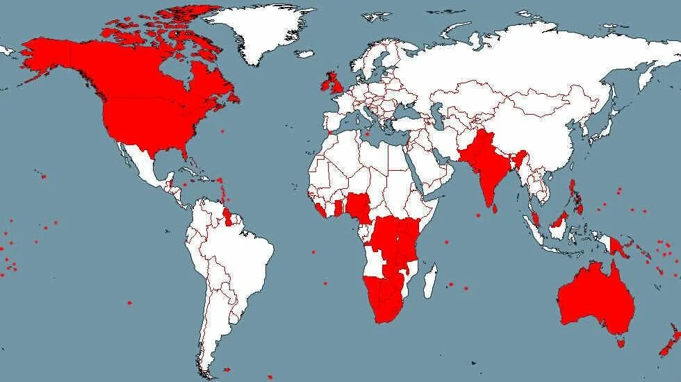 Card countries. Страны в которых говорят на английском языке на карте. Англоговорящие страны на карте. Страны говорящие на английском. Англоязычные страны на карте.