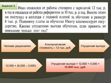Отказавшись от работы столяром с зарплатой