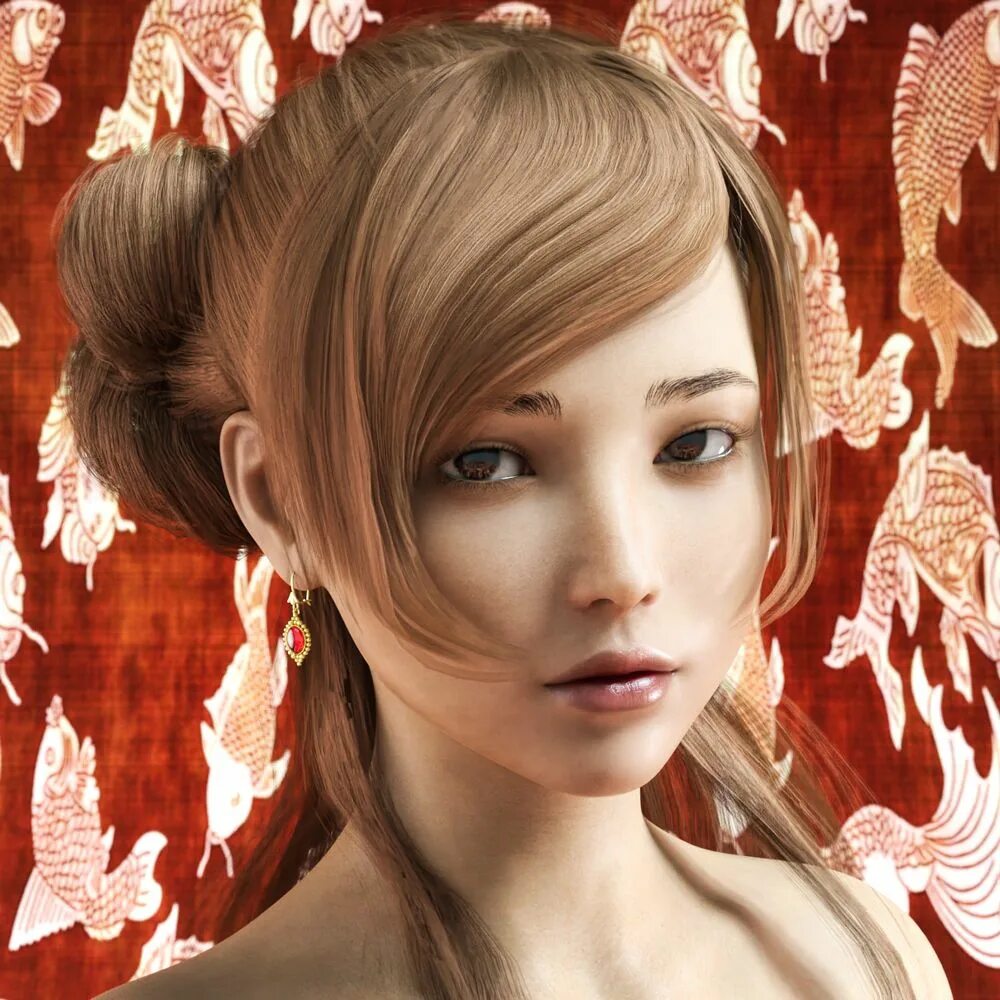 Азиатки фотомодели. Картинки фэнтези девушки. 3d asia. 3д модель девушки. Азиатские девушки фэнтези.