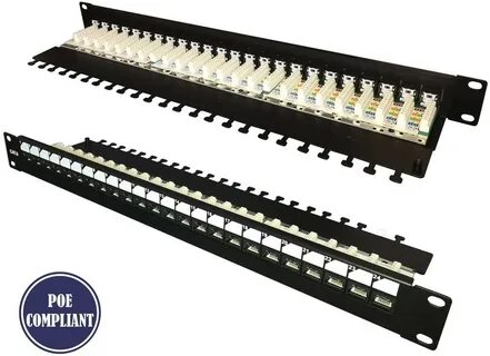 Патч панель 24 порта rj 45