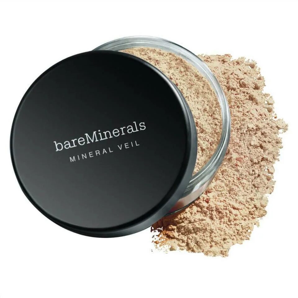 Минеральная пудра купить. Рассыпчатая пудра BAREMINERALS Original. Минеральная пудра bare Minerals. Bare Minerals Mineral Veil. Рассыпчатая пудра bare Minerals Новогодняя.