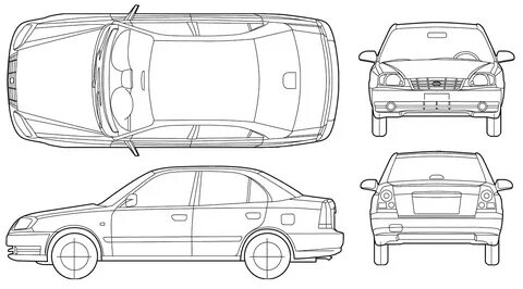 Чертеж hyundai