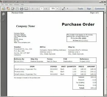 Ordering tool