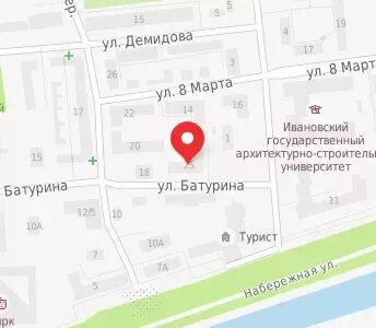 Расстояние до батурина