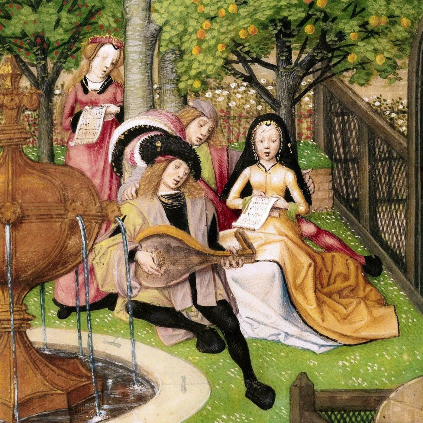 Куртуазная живопись средневековья. Куртуазная культура средневековья. Любовь эпоху возрождения