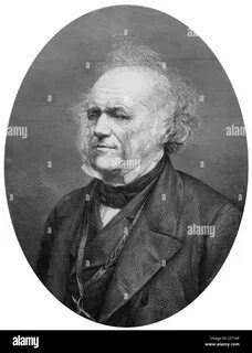 Sir Charles Lyell, 19th century British lawyer and geologist, (20th century...