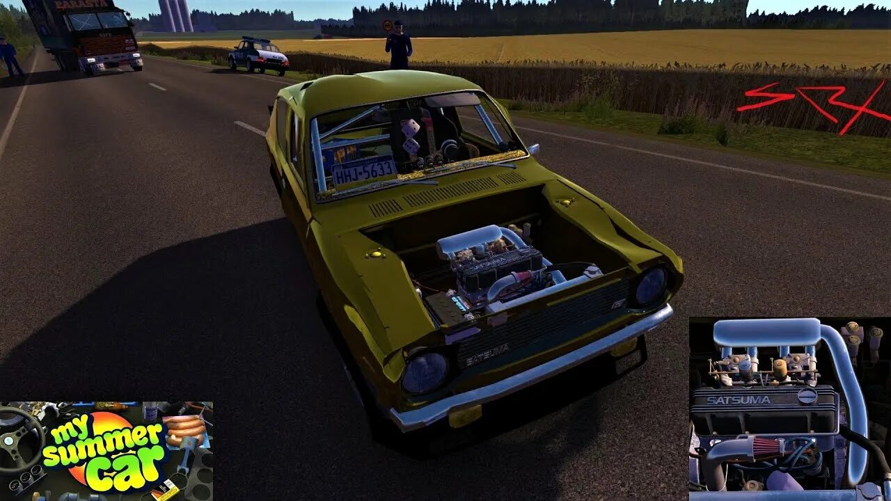 Сатсума my Summer car. Турбо Сатсума. Турбо май саммер кар. My Summer car Satsuma Turbo.