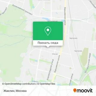 Чертаново на карте москвы