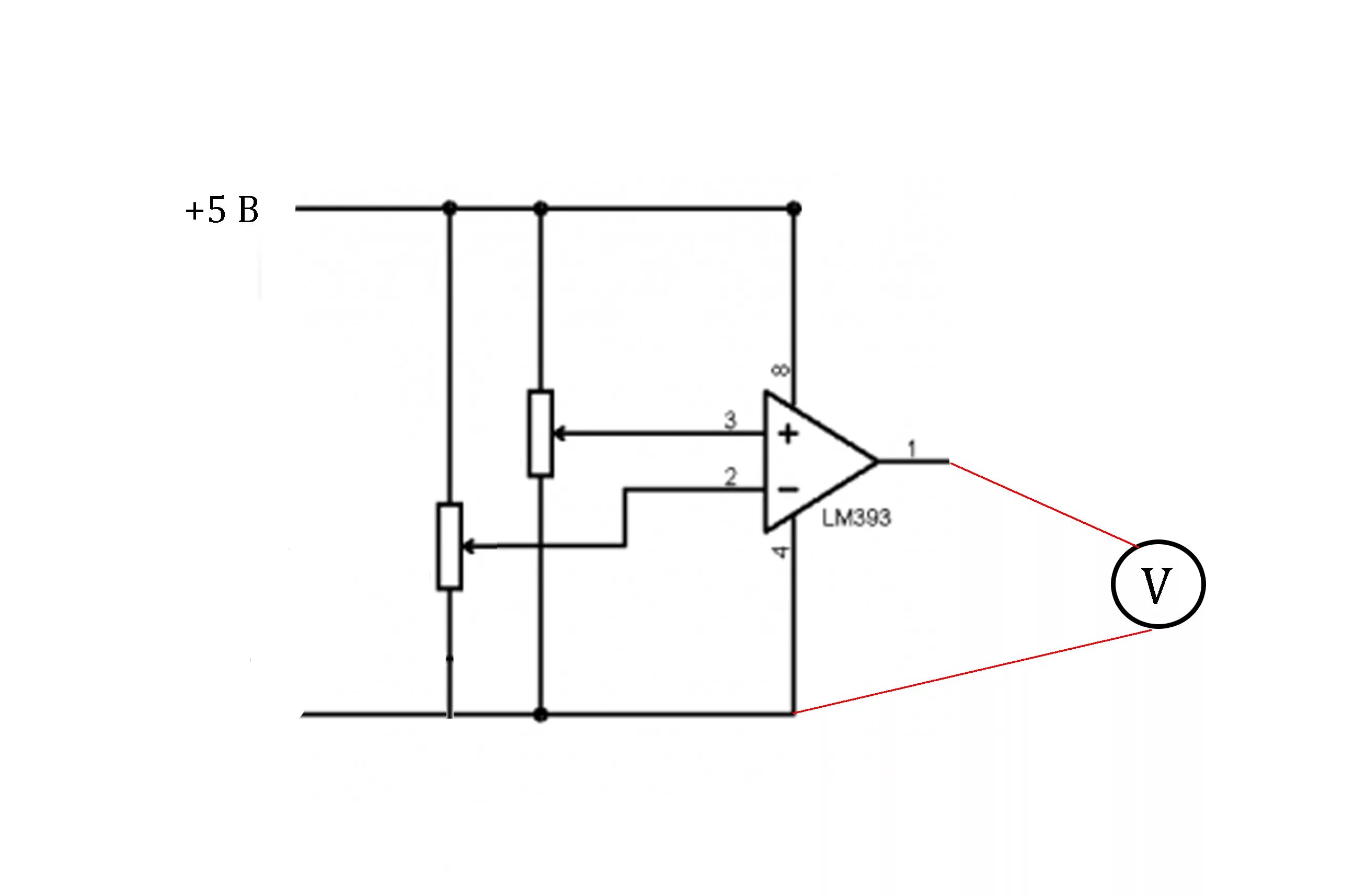 Терморегулятор на lm393 схема