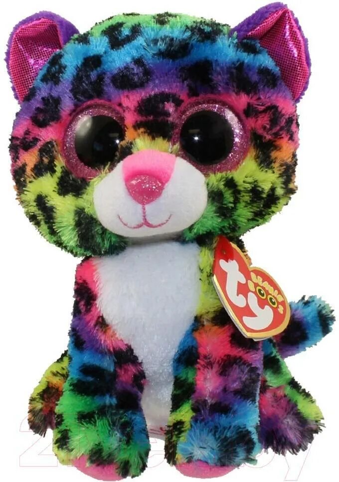 Разноцветная кошка игрушка