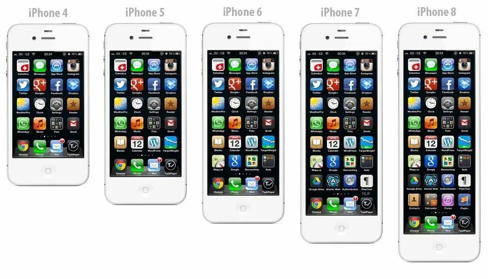 Почему айфоны одинаковые. Айфон 5 дюймы. iphone 8 iphone 4. айфон 6 4 7 дюймов. айфоны по размерам.
