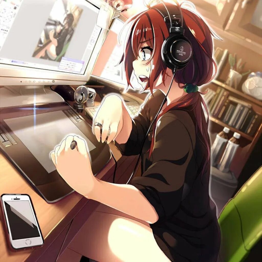 Bl novel "the miracle. Парень в наушниках арт. Персонажи из манги. Красивые арты из манги. Парень геймер.