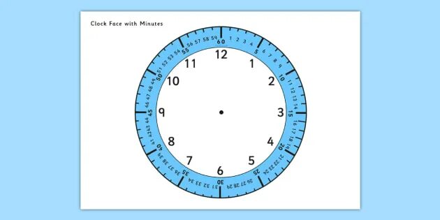 Clock it with you. Clock with minutes. clock face for kids. inscription clock.