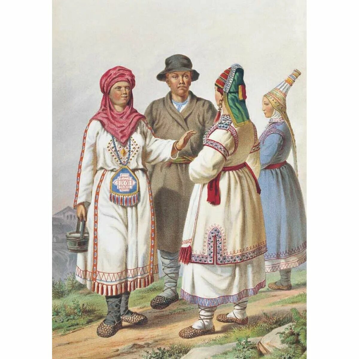 Однодворцы фото. Народы россии 18 век. Русский народ в 18 веке. Крестьянский костюм 19 века. Крестьяне однодворцы.