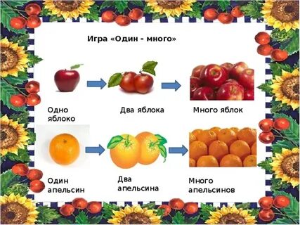 Фрукты 1 много