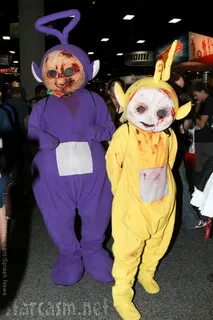 Lady teletubbies cosplay