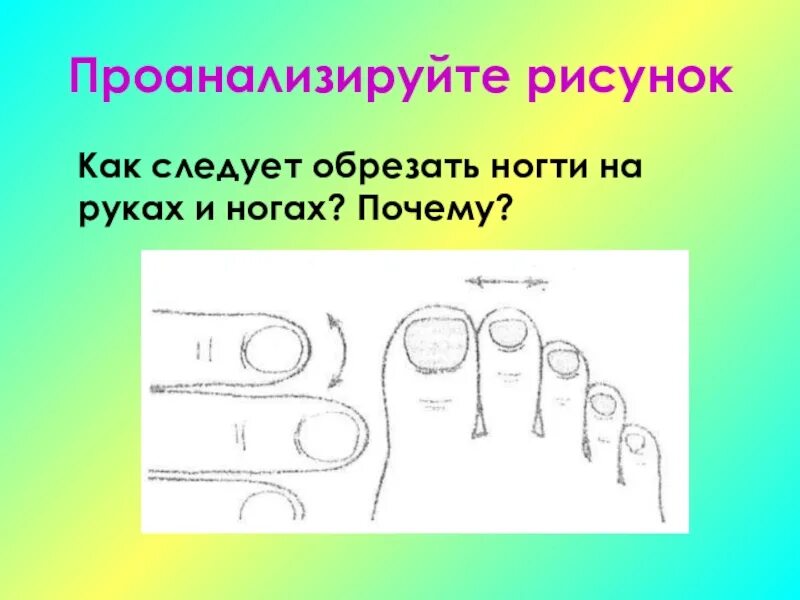 Как правильно срезать ноготь. Как правильно срезать ноготь