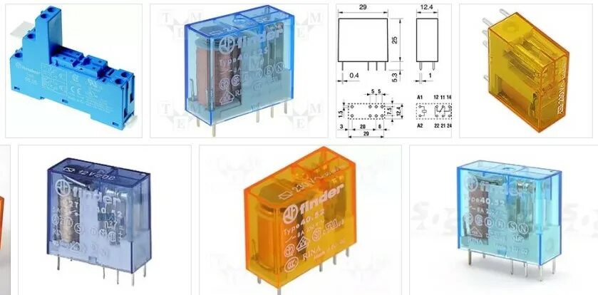 0000. реле finder 40. 52 8a. реле 230vac finder 40. 52.
