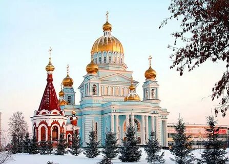 Саранск зимой
