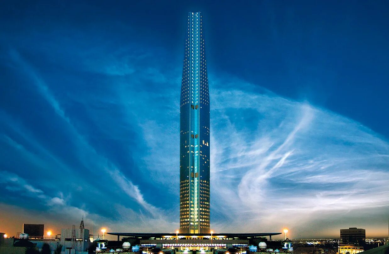 Небоскреб столица. Саудовская Аравия Бурдж Аль-Мамляка. Саудовская Аравия небоскреб Kingdom Tower. Бурдж Аль Мамляка Эр Рияд. Кингдом центр Саудовской Аравии.