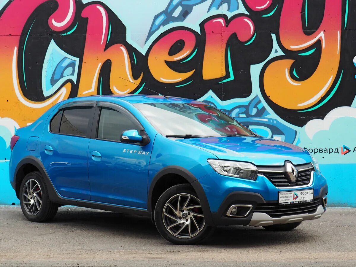 Рено логан степвей в уфе. Renault logan stepway 2019. логан 2019 синий.
