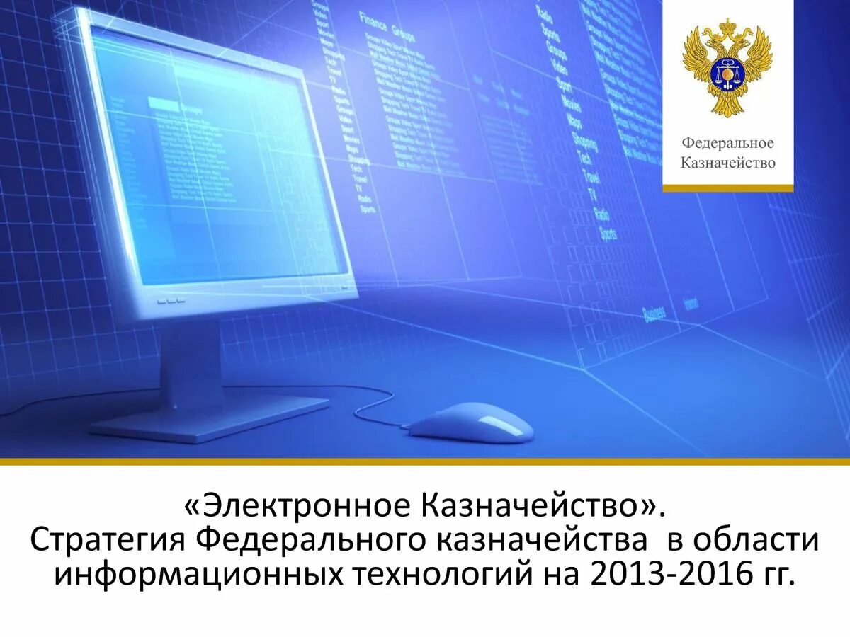 Государственные информационные системы. Федеральное казначейство. Информационная структура федерального казначейства. Стратегия федерального казначейства.