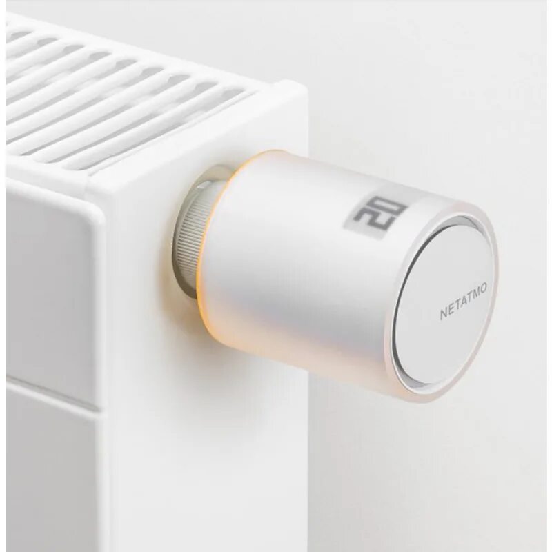 Радиаторный термостат. Netatmo термоголовка. Комплект термоклапанов Netatmo Smart Radiator. Умный термостат термоголовка Valve для радиатора. Базовый набор умных термоголовок для радиаторов отопления Netatmo.