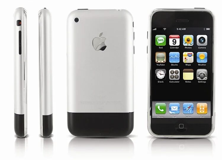 Года выпуска первого iphone. Apple iphone 2007. Iphone 2g 2007. Apple iphone 1. Iphone 1 2007.