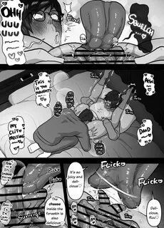 Onoko Ya Honpo (Kamiwo Akira) Watching Porn Videos Alone with my Dad Englis...