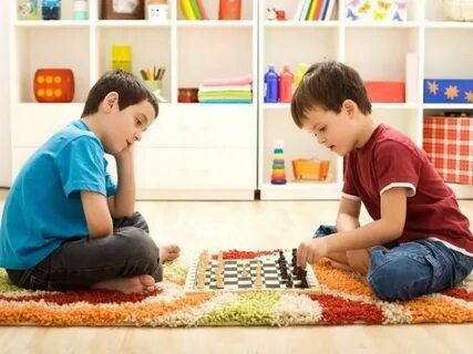 Do the children play games