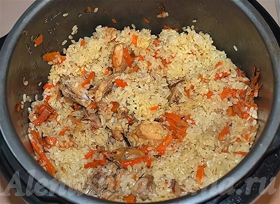 Плов в мультиварке с куриной грудкой CoffMachines.ru