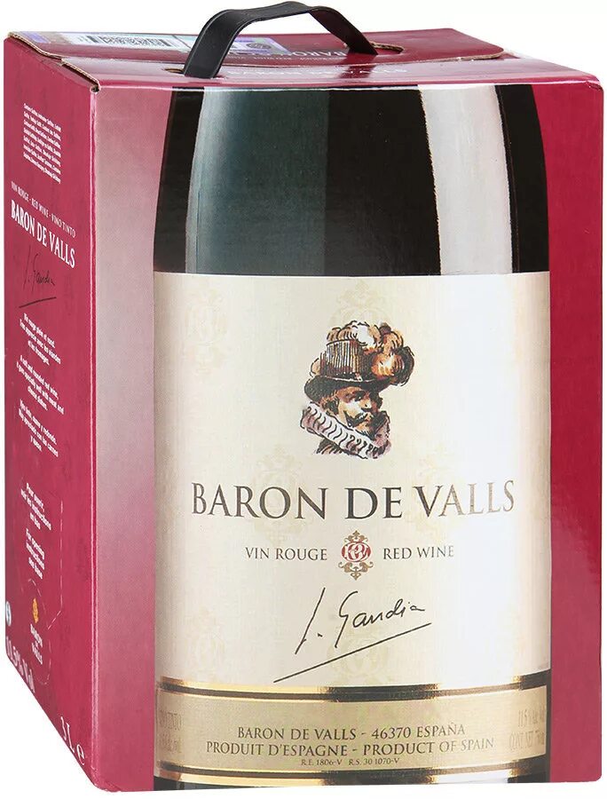 Сухое вино цена. Вино Барон де Валлс красное. Вино Испания Барон де Валлс. Вино Барон де Валлс полусухое. Вино Baron de Valls красное полусухое.