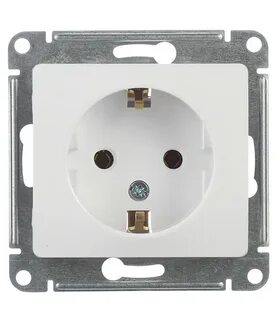 Schneider electric glossa белый