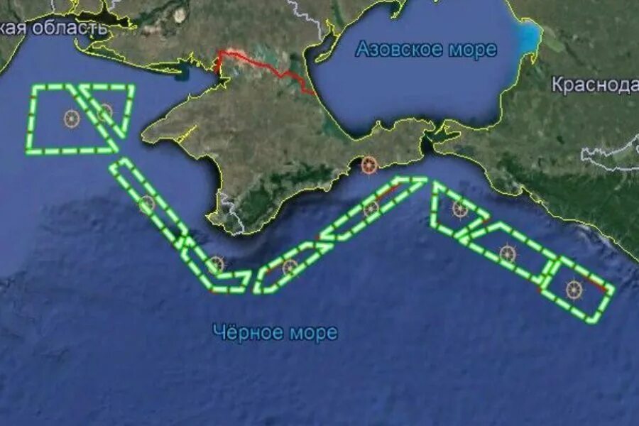 Почему закрыто море. Азовское море Керченский пролив. Черное море Керченский пролив. Акватория Керченского пролива на карте. Закрытые акватории черного моря.