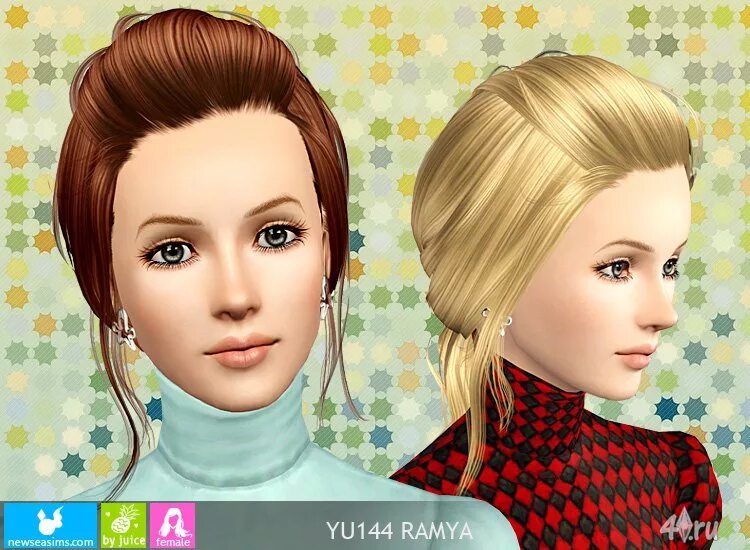 Newsea sophie hair sims 3. симс 3 прически для женщин. симс 3 женская прическа. Sims 3 newsea hairstyles. Hair 38.
