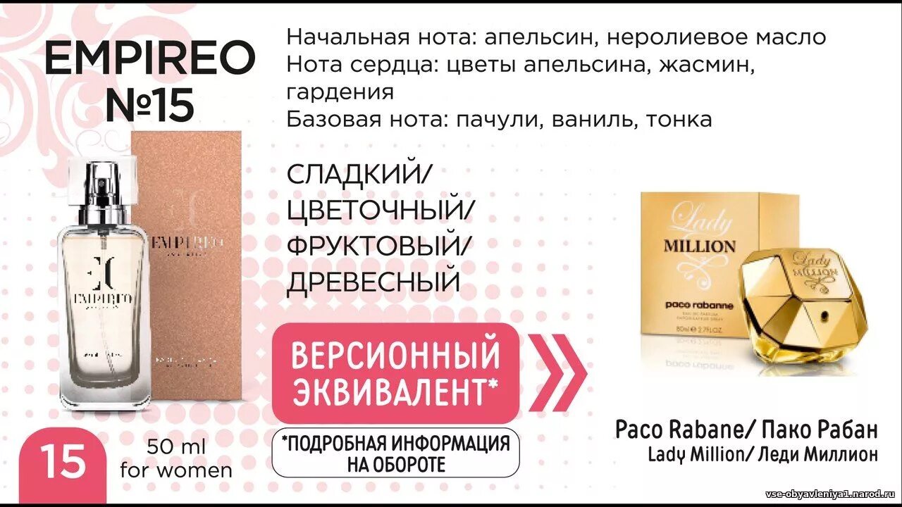 Empireo духи 22. рекламные тексты известных брендов косметики. империо косметик духи. духи рекламный текст. аромат 306 empireo.