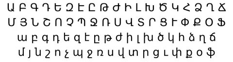 Как будет на армянском буквами