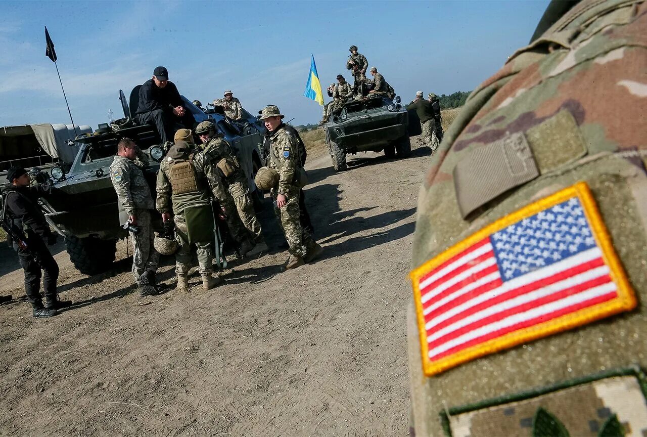 Россия украина нато последние. Американские войска на Украине. Военные США на Украине. Украинские войска. Американские учения в Украине.