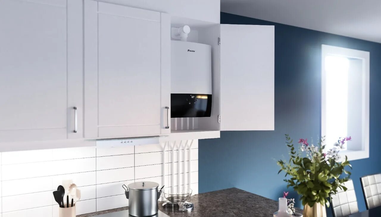 Шкаф над газовой плитой. Настенный котел на кухне. Ariston clas one 24. Вытяжка на кухне с газовой колонкой. Вытяжка на кухне с газовой колонкой.