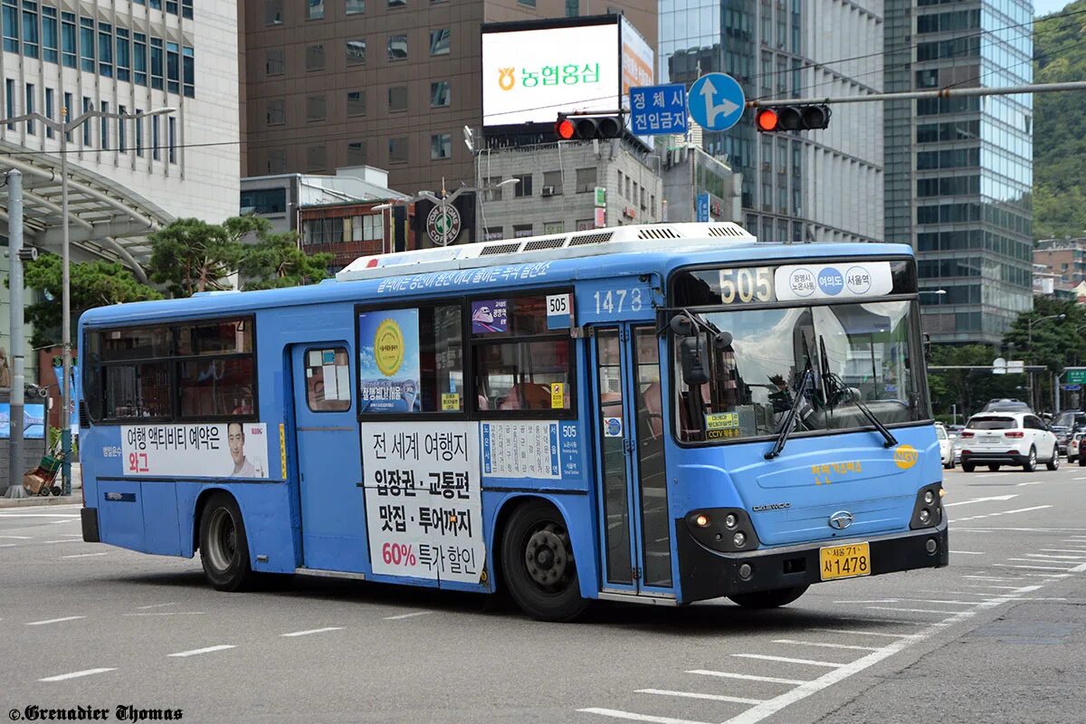 Korean bus. Korean bus
