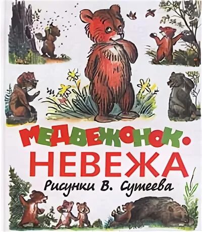 Детская книга медведь