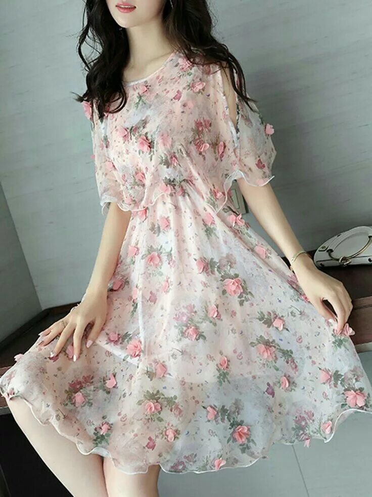 Красивое милое платье. Милое платье. Милые платья. Корейские платья. Корейские модные платья.
