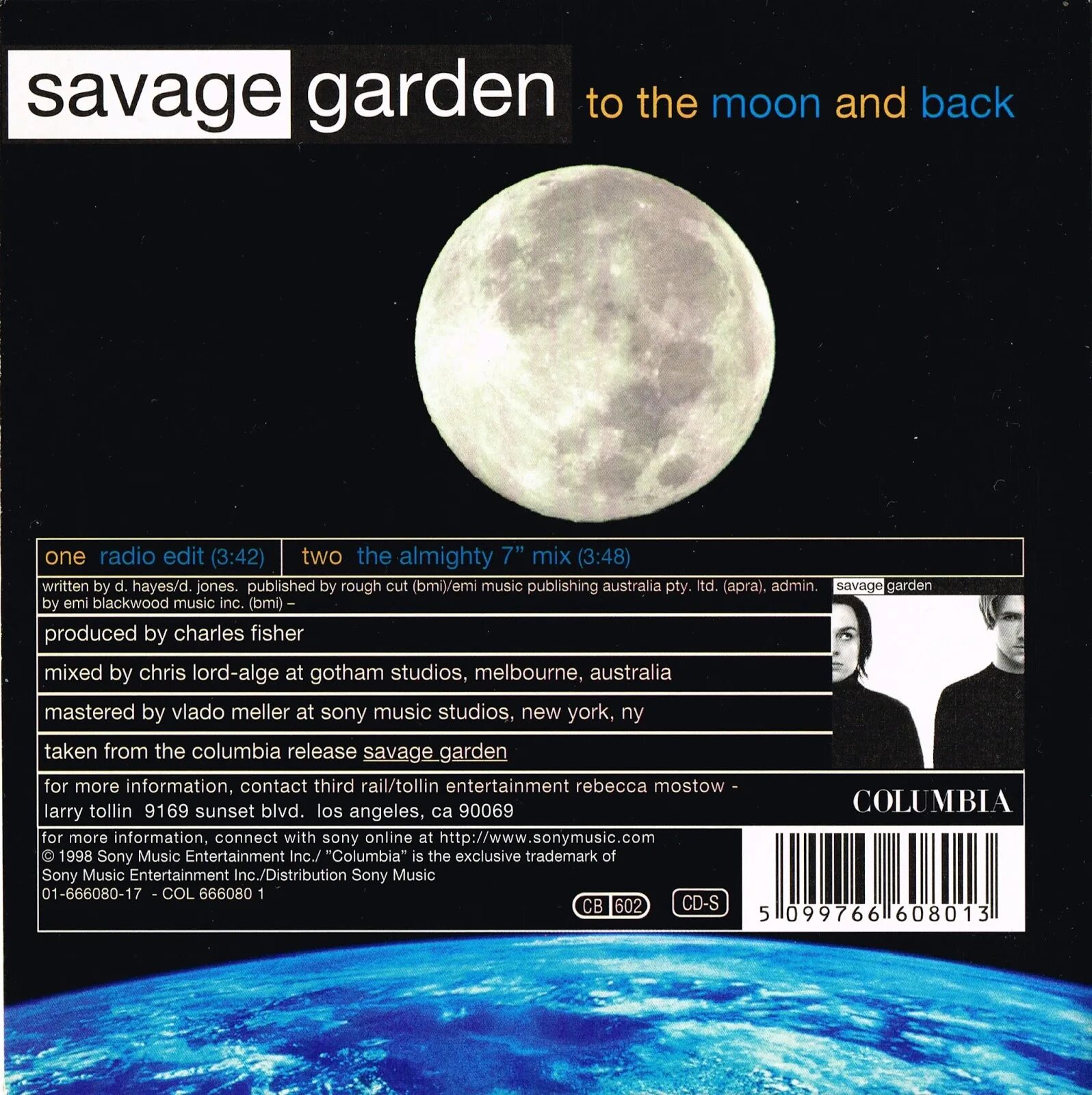 To the moon песня на русском. Savage Garden the Moon. Savage Garden to the Moon and back. Саваж Гарден to the Moon. Savage Garden to the Moon and back обложка.