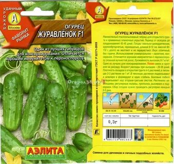 Описание огурцов журавленок