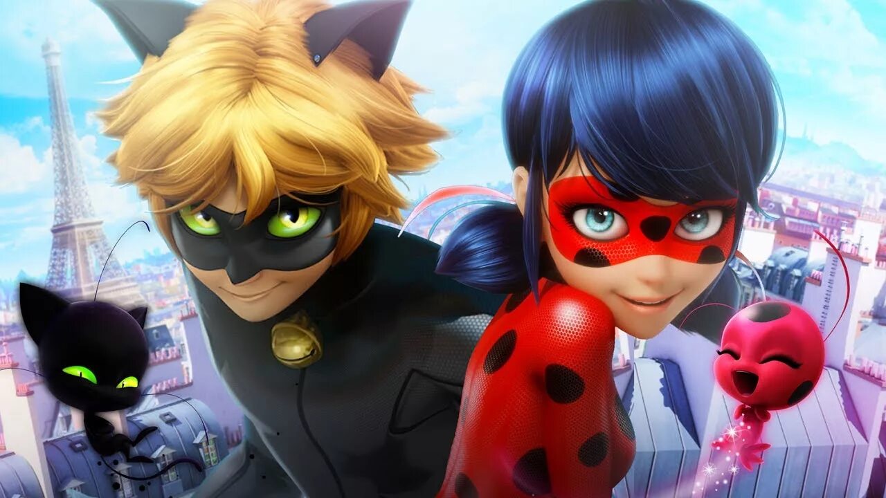 Lady bug and super cat