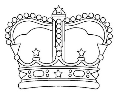 Корона раскраска