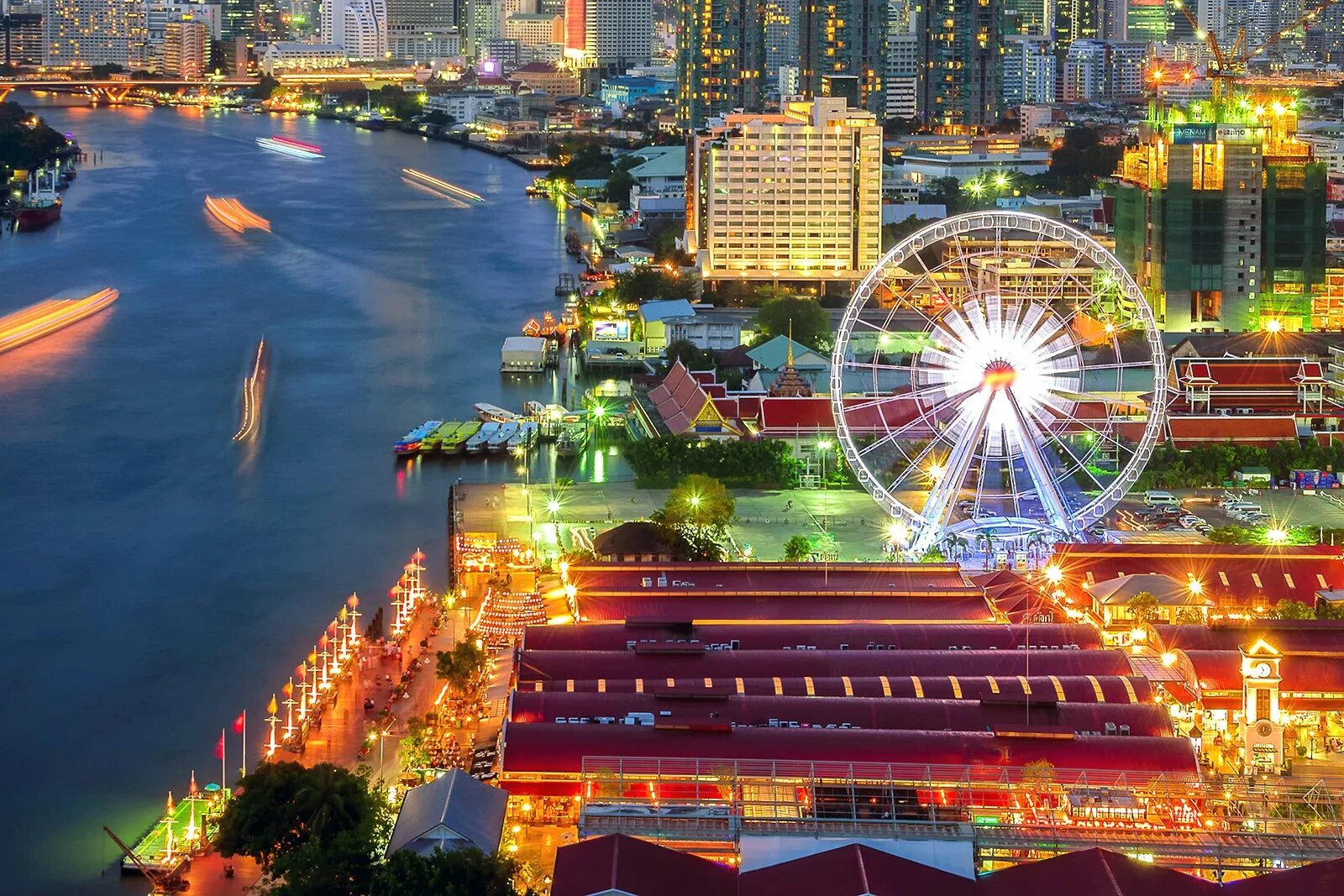 Чем знаменит бангкок. Азиатик Бангкок. Asiatique Park Бангкок. Бангкок достопримечательности. Столица Тайланда.